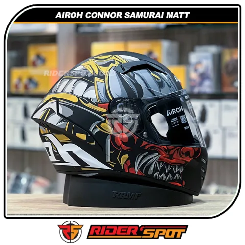 AIROH Connor Samurai Matt Helmet