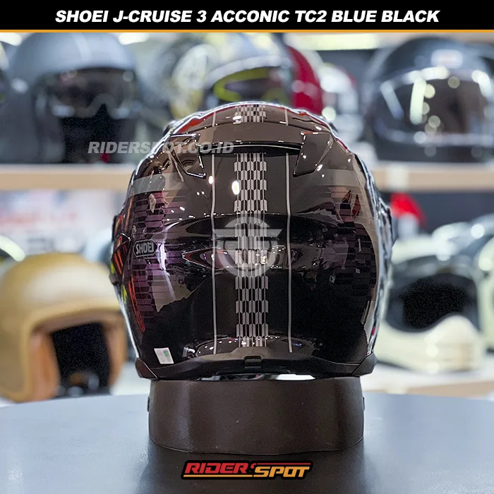 SHOEI J-Cruise 3 Acconic TC2 Blue Black Helmet