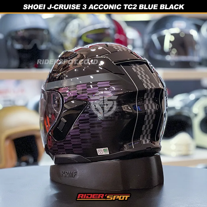 SHOEI J-Cruise 3 Acconic TC2 Blue Black Helmet