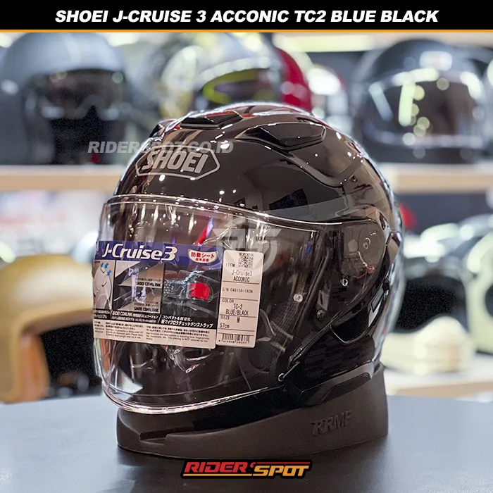 SHOEI J-Cruise 3 Acconic TC2 Blue Black Helmet