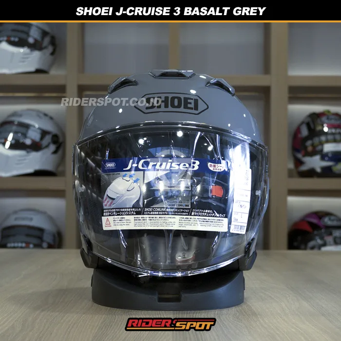 SHOEI J-Cruise 3 Basalt Grey Helmet