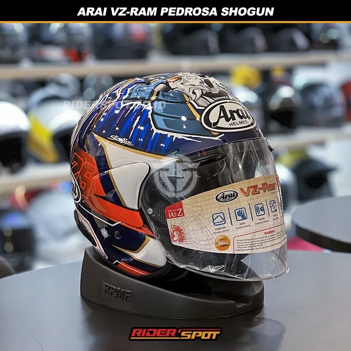 ARAI VZ-RAM Pedrosa Shogun Helmet – Riderspot