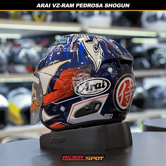 ARAI VZ-RAM Pedrosa Shogun Helmet – Riderspot