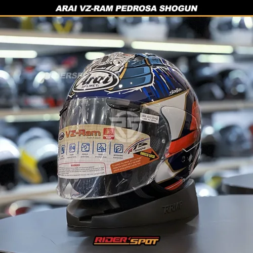 ARAI VZ-RAM Pedrosa Shogun Helmet – Riderspot
