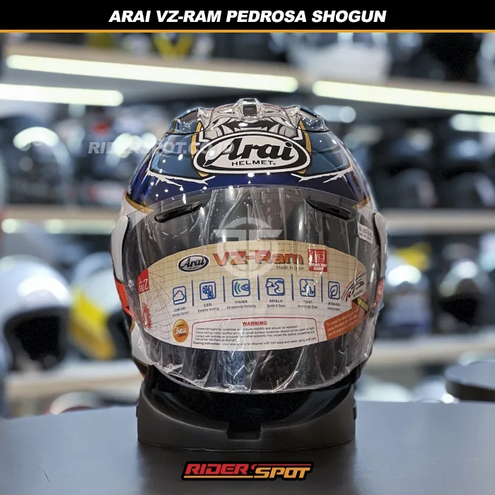 ARAI VZ-RAM Pedrosa Shogun Helmet – Riderspot