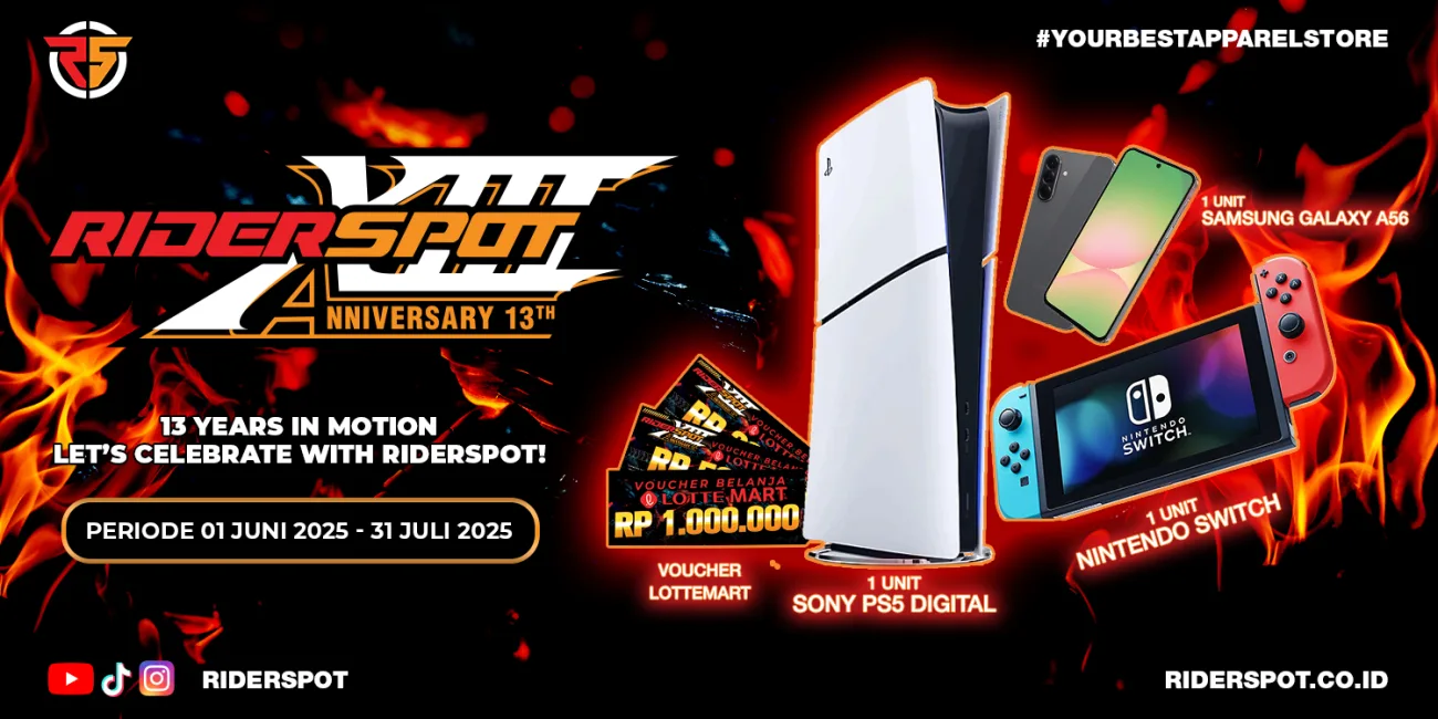 Riderspot Ulang Tahun ke-13