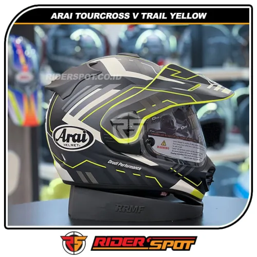 ARAI Tourcross V Trail Yellow Helmet