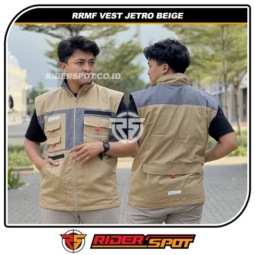 RRMF Vest Jetro Beige