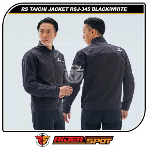 RS TAICHI Jacket RSJ-345 Torque Air Black White