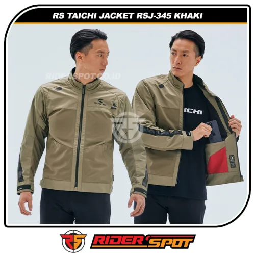 RS TAICHI Jacket RSJ-345 Torque Air Khaki