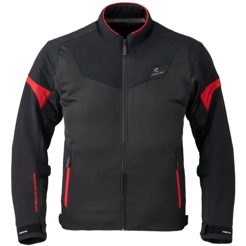 RS TAICHI Jacket RSJ-342 Quick Dry Racer Black Red