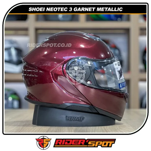 SHOEI Neotec 3 Garnet Metallic Helmet