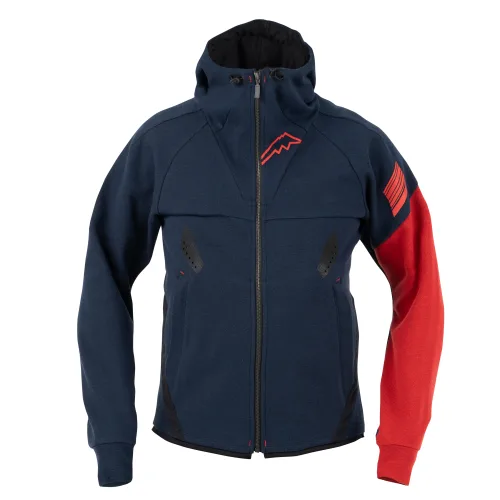 KUSHITANI Hoodie K-1356 Rebro Navy Red