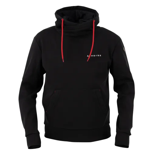 KUSHITANI Hoodie K-1358W 46Works Pull Up Parka Black