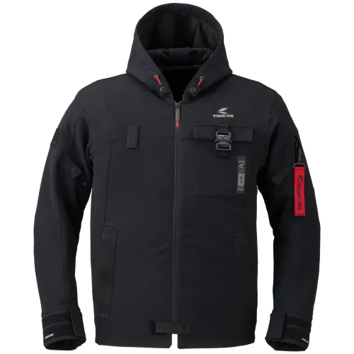 RS TAICHI Jacket RSJ-335 Quick Dry Parka Black Red