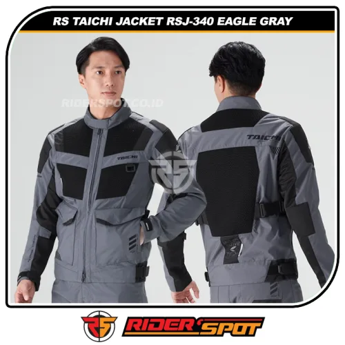 RS TAICHI Jacket RSJ-340 Eagle Gray Kompass Air Explorer