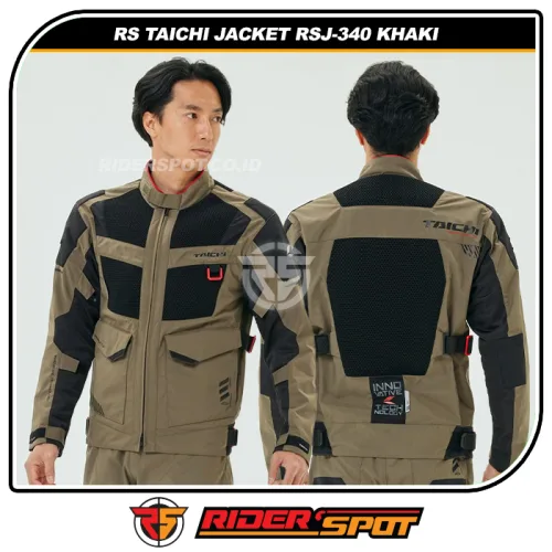 RS TAICHI Jacket RSJ-340 Khaki Kompass Air Explorer