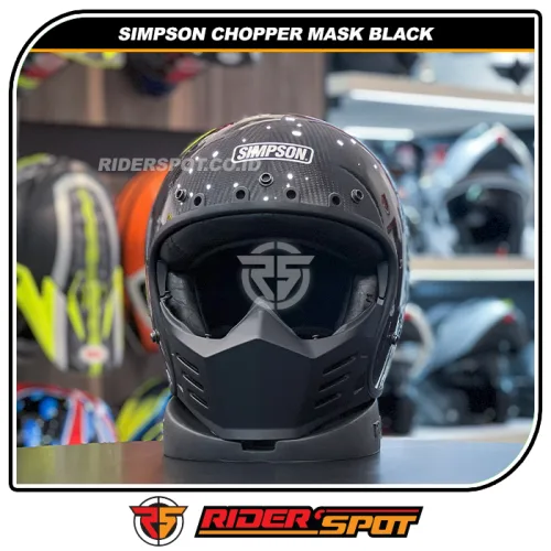 SIMPSON Chopper Mask Black