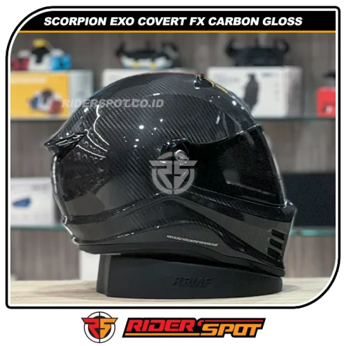 SCORPION Exo Covert FX Carbon Gloss Helmet