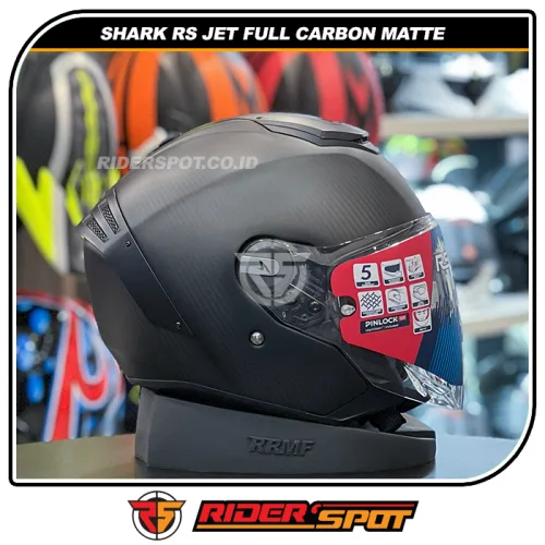 SHARK RS JET Full Carbon Matte Helmet