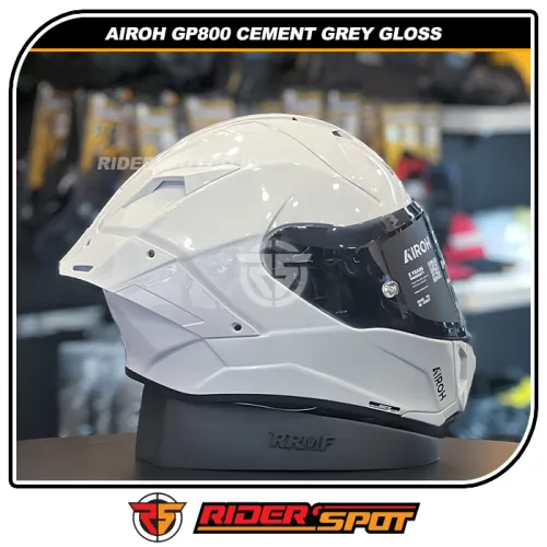 AIROH GP800 Cement Grey Gloss Helmet