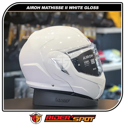 AIROH Mathisse 2 White Gloss