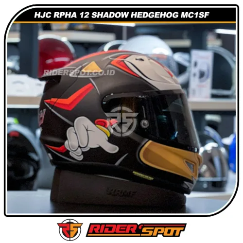 HJC RPHA 12 Shadow Hedgehog MC1SF