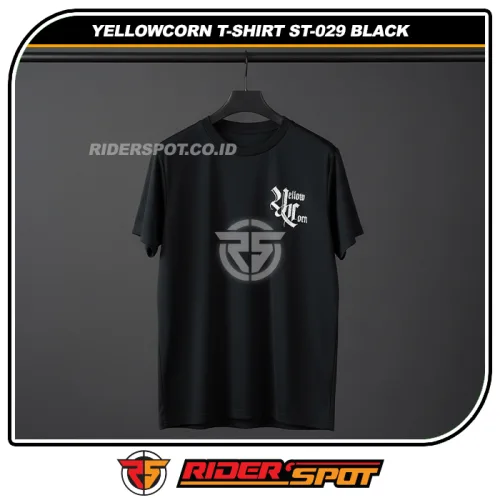 YELLOWCORN Seed T-Shirt ST-029 Cool Mesh Black