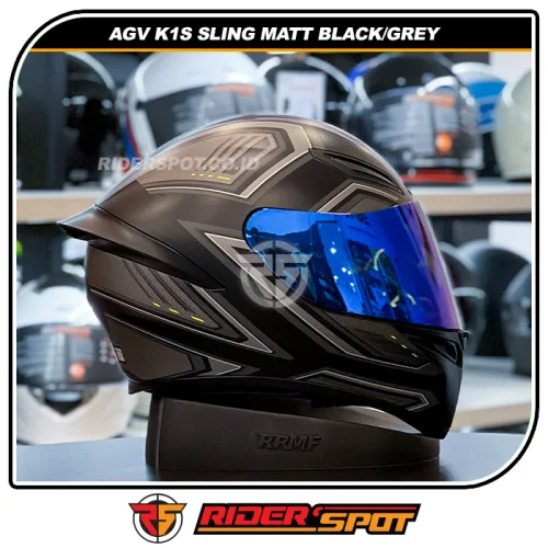 AGV K1S Sling Matt Black Grey Helmet