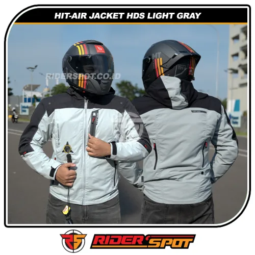 HIT-AIR Airbag Jacket HDS Light Gray
