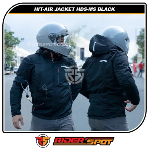 HIT-AIR Airbag Mesh Jacket HDS-MS Black