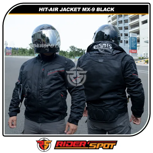 HIT-AIR Airbag Mesh Jacket MX-9 Black