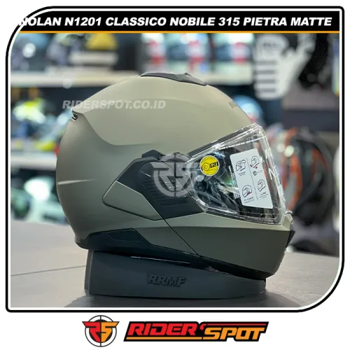 NOLAN N120-1 Classico Nobile 315 Pietra Matte Helmet