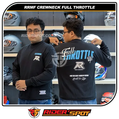 RRMF Crewneck Good Riders Black