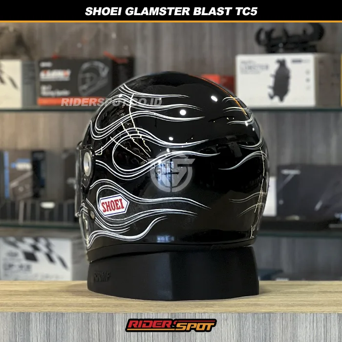 SHOEI Glamster Blast TC5 Black Grey Helmet – Riderspot