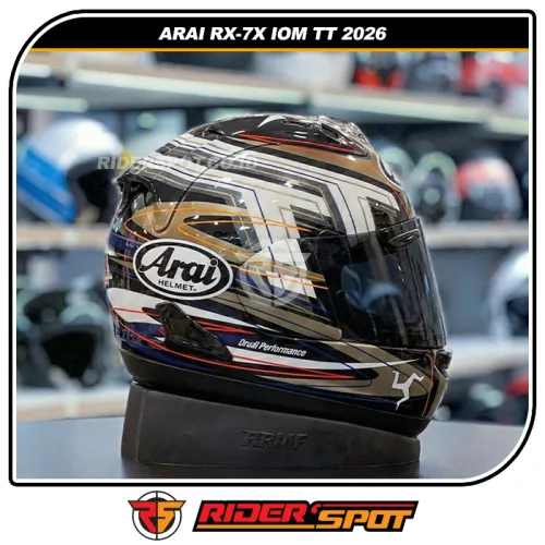 ARAI RX-7X IOM TT 2026 Limited Edition Helmet