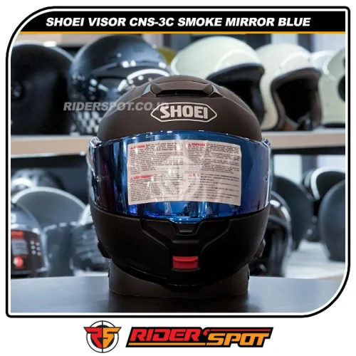 SHOEI Visor Neotec 3 CNS-3C Smoke Mirror Blue