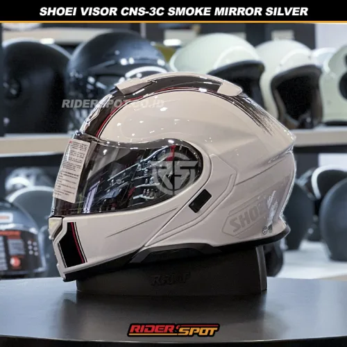 SHOEI Visor Neotec 3 CNS-3C Smoke Mirror Silver – Riderspot