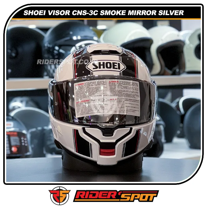 SHOEI Visor Neotec 3 CNS-3C Smoke Mirror Silver – Riderspot
