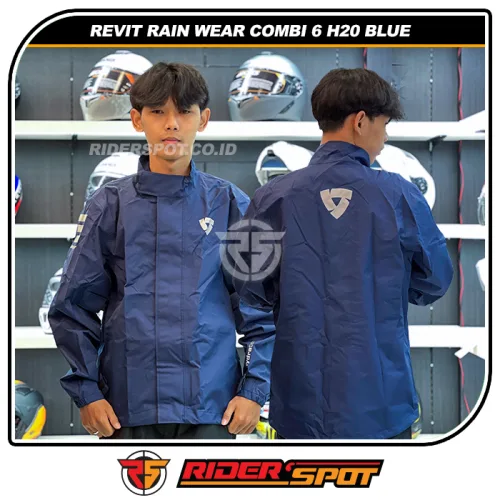 REV'IT Rainsuit Rain Wear Combi 6 H2O Blue