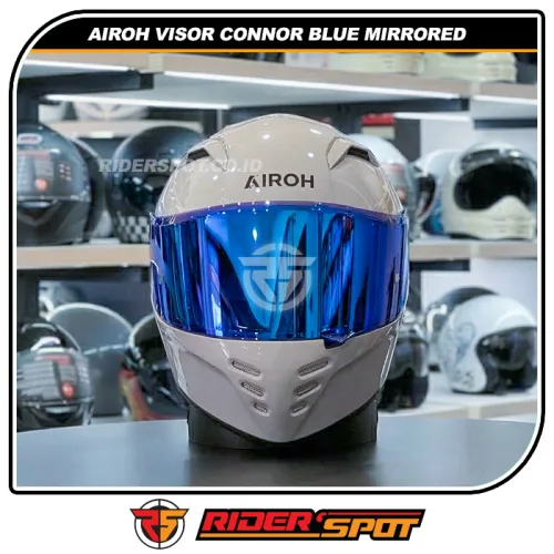 AIROH Visor Connor Blue Mirrored