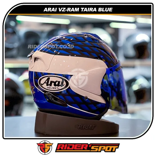 ARAI VZ-RAM Taira Blue Helmet