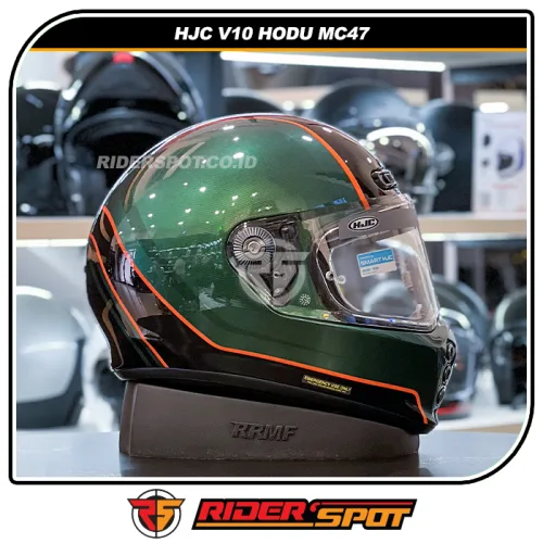 HJC V10 Vintage Hodu MC47 Helmet
