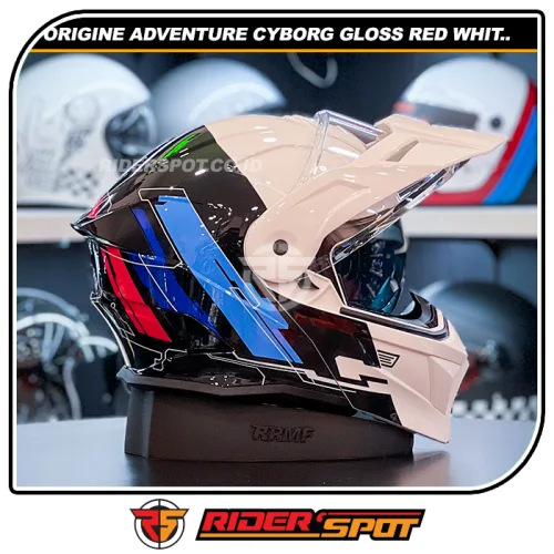 ORIGINE Adventure Cyborg Gloss Red White Black