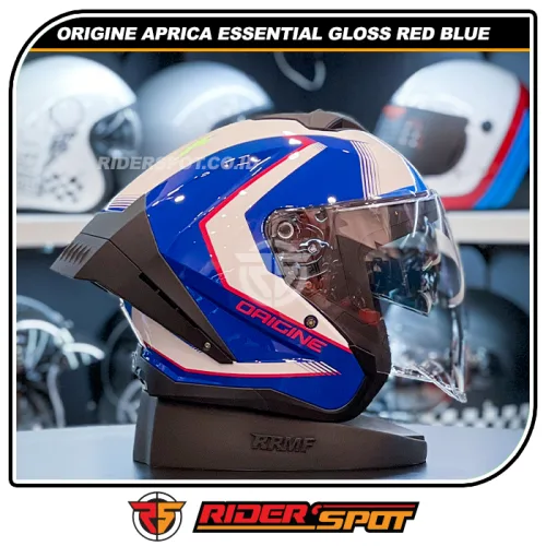 ORIGINE Aprica Essential Gloss Red Blue Helmet