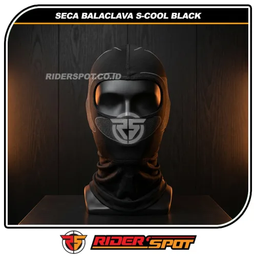 SECA Balaclava S-Cool Black