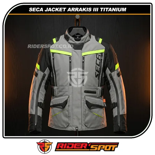 SECA Tourism Jacket Arrakis III Titanium