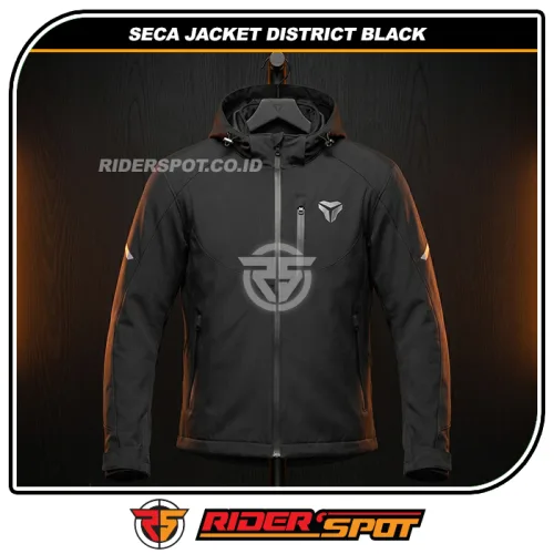 SECA Softshell Jacket District Black
