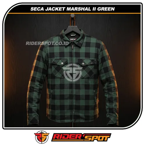 SECA Flannel Jacket Marshal II Green