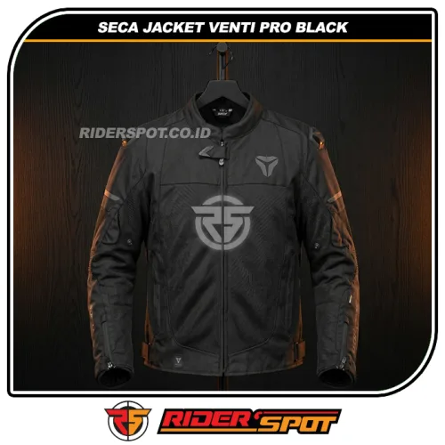 SECA Mesh Jacket Venti Pro Black